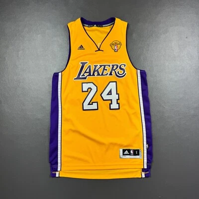 Camiseta deportiva 100 % auténtica Kobe Bryant Adidas Rev 30 2010 Finales Lakers talla S (M) Foto 1 de 4