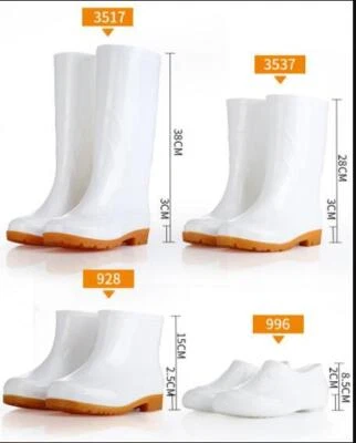 MARKENLOS Damen Herren Gummistiefel Gummistiefeletten kurz mittelhoch Garten Regenstiefel