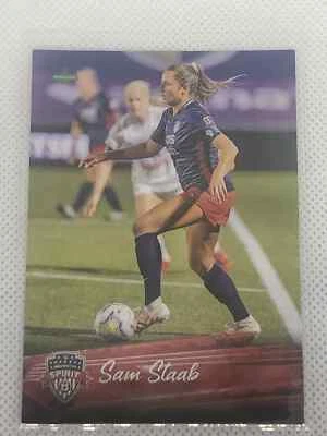 2021 Parkside NWSL | #65 Sam Staab Washington Spirit |Foil /1400 Fresh! - Image 1 of 2