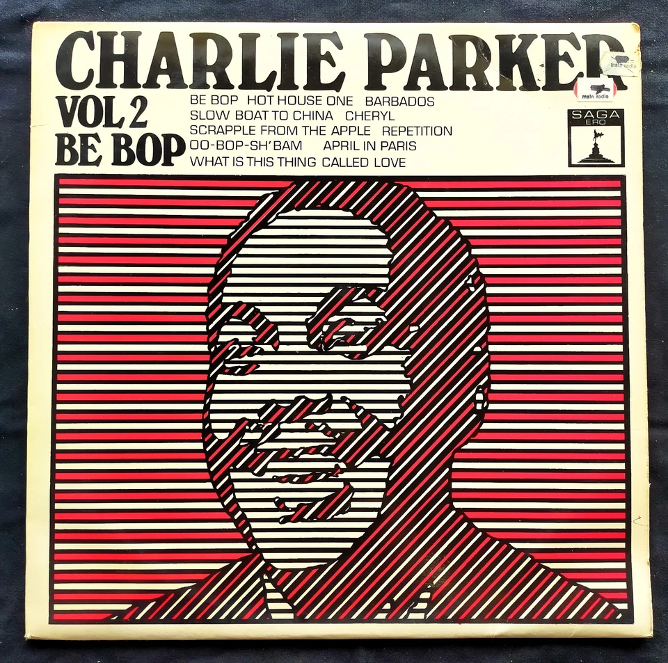 CHARLIE PARKER VOL 2  BE BOP  LP / Vinyle Vintage Jazz - Photo 1/3