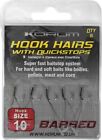 KORUM HOOK HAIRS WITH QUICKSTOPS - ALL SIZES | NEW - COARSE/SPECIALIST RIGS