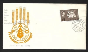 Malta 1963 FAO Freedom From Hunger Campaign First Day Cover - Picture 1 of 2