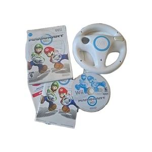 Mario Kart Wii (Nintendo Wii, 2008) CIB komplett mit Handbuch & Einlagen 1 Rad - Bild 1 von 5