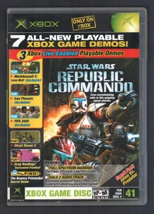 Microsft X-Box - Demo Disk #41 Star Wars Republic Commando MechAssault 2 NrMt/Mt - Picture 1 of 3