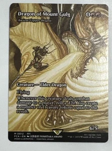 1x Pack Fresh Showcase Dragon Of Mount Gulg - Ancient Copper Dragon Mtg FF - Picture 1 of 2