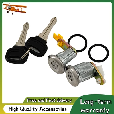 Fits For Mazda B2000 B2200 B2600 Festiva RX-7 2Pcs Door Lock W/ Keys - Image 1 of 4