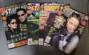 LOT 4 STARLOG MAGAZINES 311-314 Matrix, Hulk, Terminator 3, Tomb Raider - Picture 1 of 3