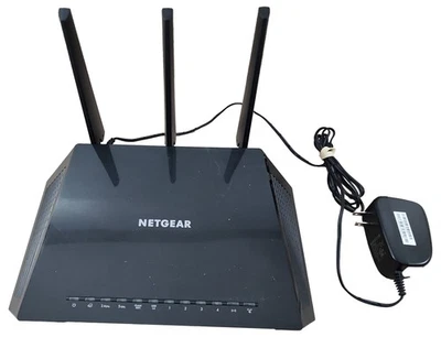 Netgear AC1750 R6400v2-100NAS 1300 Mbps 4-Port Gigabit Wireless AC Router - Image 1 of 4