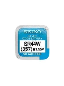 Seiko 357 / SR44W Silver Oxide Watch Battery - Picture 1 of 1