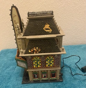 Dept 56 Halloween Village LaGhosti Movie Theater Incomplete just House (no Cord) - Picture 1 of 11