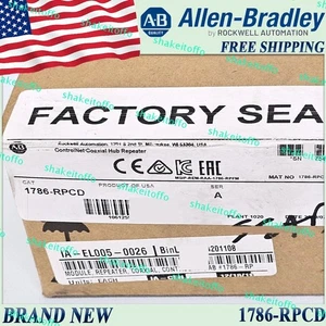 Brand New Allen-Bradley 1786-RPCD ControlNet Coaxial Hub Repeater Free Ship US - Picture 1 of 5