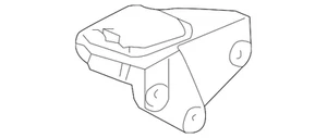 Genuine 2004-2008 Acura TL - Rubber Transmission Mounting (Upper) 50870sepa01 - Picture 1 of 2