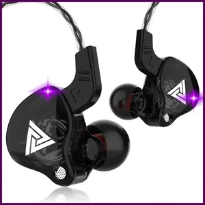 Auriculares internos Qkz Ak6 originales 6 unidades de controlador dinámico auriculares con micrófono estéreo - Imagen 1 de 32