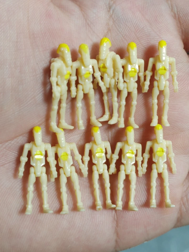 RARE 10 PCS STAR WARS Micro Galaxy Squadron Mini Figures Trooper Loose NO BAGS - Image 1 of 1