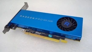 HP L08434-001 AMD Radeon Pro WX 3100 4GB Mini/Standard DP Video Graphics Card - Picture 1 of 4