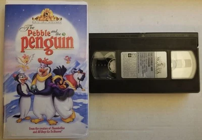 📼 VINTAGE 📼 The Pebble and the Penguin 📼 (VHS, 1995, Clamshell) 📼  - Image 1 of 2
