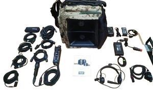 Altoparlante Cassa Amplificata Portatile Demonstrationen Megafono Mobile Zaino - Foto 1 di 6