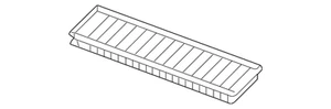 Genuine Volkswagen Air Filter 07K-129-620 - Picture 1 of 3