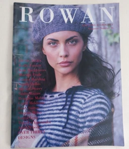 Rowan Knitting & Crochet Magazine No. 36 women men home 40 + Patterns vintage - Picture 1 of 24