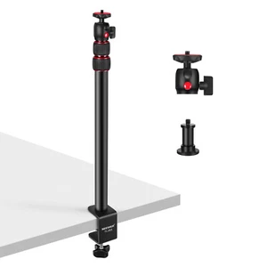 NEEWER Extendable Camera Desk Mount&1/4''Ball Head&1/4''screw Adapter&C Clamp - Picture 1 of 8