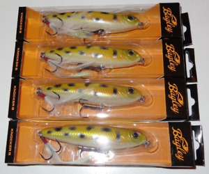 Lot of 4 New Bagley Knocker B 11 Topwater Freshwater Fishing Lures KNB11 BF