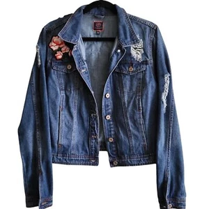 Vintage Boom Boom Jeans Mujer Chaqueta Vaquera Talla; Grande - Imagen 1 de 8