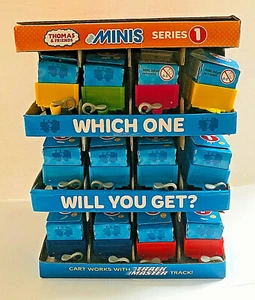 2020 THOMAS & FRIENDS MINIS SERIES 1 WITH DISPLAY LOT OF 24 NEW RELEASE - Picture 1 of 2