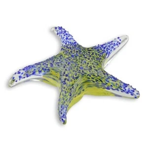GLASFIGUR SEESTERN STARFISH MURANO-STIL Skulptur FIGUR Glaskunst DEKO EJA1475 - Bild 1 von 1