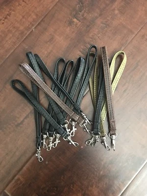 Chaveiro de couro, alça de pulso, porta-chaves, alça pequena para bolsas - Imagem 1 de 4