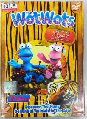 The Wotwots Season 1 Sneak-A-Peek A Tiger DVD New Zealand Children's TV Show - Image 1 of 4