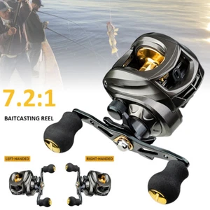 Fishing Reel 8KG Baitcasting Reel 7.2:1 Gear Ratio Magnetic Brake Casting Reel - Picture 1 of 20