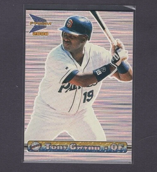 Oropel de prisma del Pacífico 2000 plata pasatiempo paralelo #126 Tony Gwynn raro SSP 1/331 Foto 1 de 1