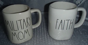 2 Rae Dunn Coffee Tea Mugs * NEW * - Picture 1 of 11