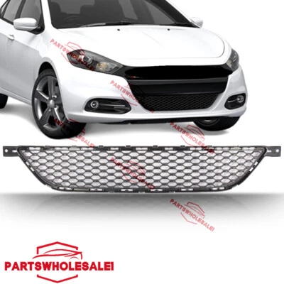 Fits Dodge Dart 2013-2016 Front Bumper Lower Grille Factory Assembly Matte Black Foto 1 de 4