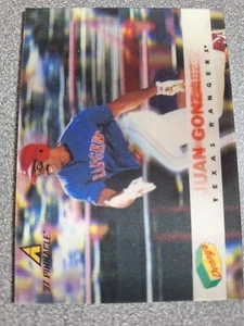 1997 Juan Gonzalez Denny's #12 Hologram o200 - Picture 1 of 2