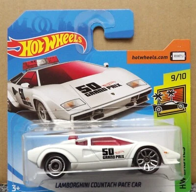Hot Wheels Lamborghini Countach coche de ritmo ERROR HW serie exótica ruedas incorrectas Foto 1 de 3