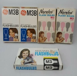 5 PACKS Flashbulbs Vintage Photography Film NEW OLD STOCK - Picture 1 of 5