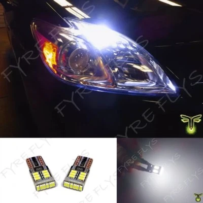 2 bombillas LED blancas de aparcamiento para Toyota Prius SUPER BRILLANTES 6000K sin errores Foto 1 de 4