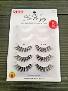 KISS Products So Wispy Lashes, 3 Pair - Picture 1 of 1