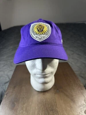 Adidas Orlando City SC Gorra Mujer Talla Única Púrpura Lentejuelas Fútbol Correa Foto 1 de 4