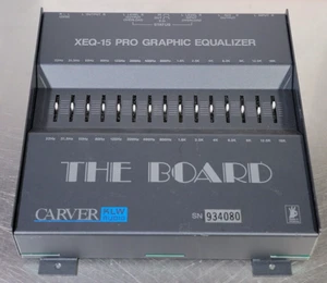 1 New NOS Carver XEQ-15 THE BOARD 15-Band Pro Graphic Equalizer KLW Audio - Picture 1 of 3