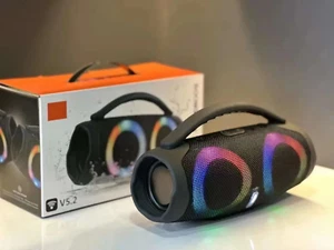 100W Tragbarer Bluetooth Lautsprecher - RGB Beleuchtung, Wasserdicht, Kabelloser Subwoofer - Bild 1 von 15