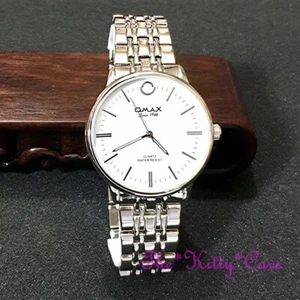 OMAX Zeitlos Klassisch Elegant Traditionell Schlank Edelstahl Retro Uhr HBJ939 - Bild 1 von 12