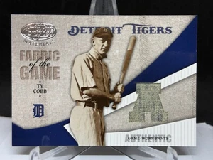 2004 Leaf Certified Fabric of the Game Ty Cobb Game Worn Pants /10 FG-87 - Picture 1 of 2