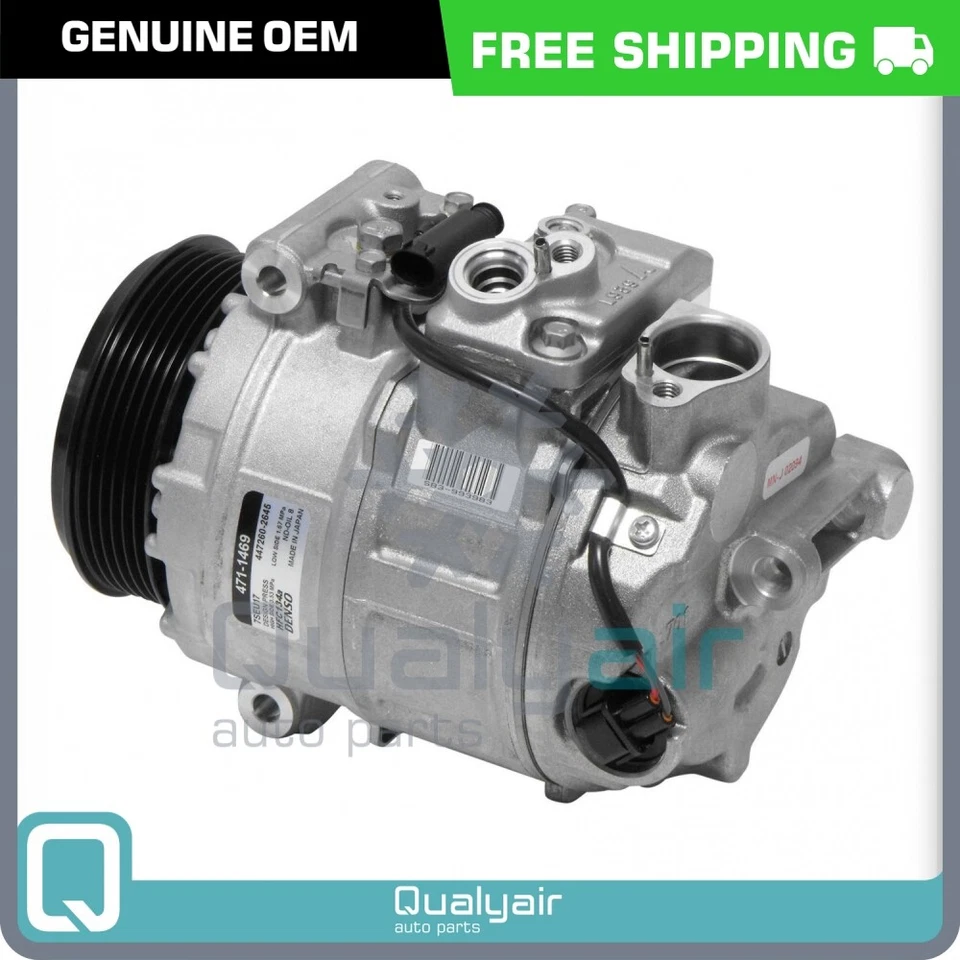 Компрессор переменного тока OEM Denso подходит для Mercedes-Benz CLK500, CLK55 AMG, GL450, GL550... - Изображение 1 из 4