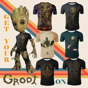 ¡NUEVO! "CAMISETA DE MANGA CORTA GROOT ""GET YOUR GROOT ON"" TALLA (US M-XL) (INT XL-5XL) - Imagen 1 de 49