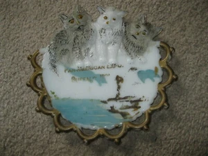 Cute cat dish from the 1901 Buffalo Exposition - Picture 1 of 4