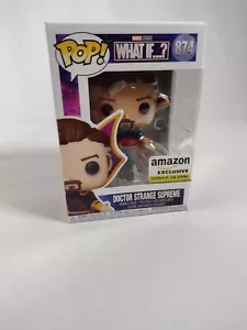 Funko Pop ¿Qué pasaría si...? Doctor Strange Supreme 874 GITD Brillo en la Oscuridad Amazon Excl - Imagen 1 de 8