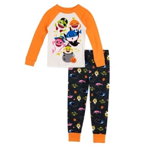 Baby Shark HALLOWEEN Pajamas Size 2T 3T 4T Boys Girls Toddler 2 3 4 kid NWT NEW - Picture 1 of 1