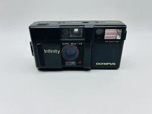 NICE Olympus Infinity AF-1 Point & Shoot 35mm Film Camera TESTED w/new battery - Picture 1 of 7